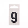 Image of Metal Effect PVC Number 9