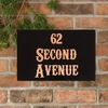 Image of Granite 3 line House Sign 30.5 x 20cm