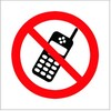 Image of No Mobile Phones Symbol Sticker
