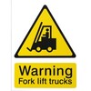 Image of Warning Fork lift trucks Sign
