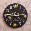 Image of Personalised Save The Bees Clock