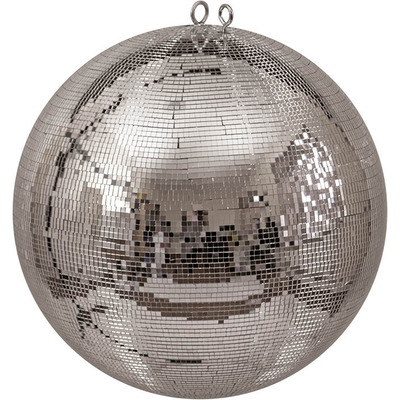 Professional Silver Mirror Ball 5mm x 5mm Facet - 40cm (16")