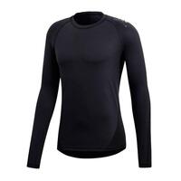 Image of Adidas Mens AlphaSkin Sport Long Sleeve T-Shirt - Black