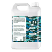 Image of Faith in Nature Fragrance-Free Sensitive Conditioner for All Hair Types Refill - 5 Litre
