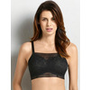 Anita Fleur Lace Crop Top - Black - 36E/F at Belle Lingerie
