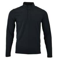 Nike Dri-Fit Victory Half Zip Golf Top - Black - S