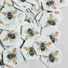 Seed Paper Bee Hexagons