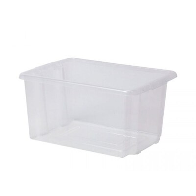 Set of 6 Clear Deep Tubs