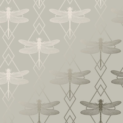 Elegant Homes Dragonfly Wallpaper Natural Rasch 279992
