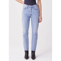 Image of Fen High Rise Relaxed Tapered Jeans - Dimension