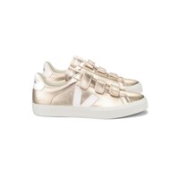 Image of Recife Leather Trainers - Platine & White