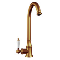 Image of TAPCLASSIC-CO Classico Traditonal Mixer Tap Brushed Copper