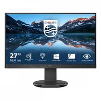 Image of PHILIPS 27", Black, LCD Monitor,Quad HD, Speakers, Height Adjust