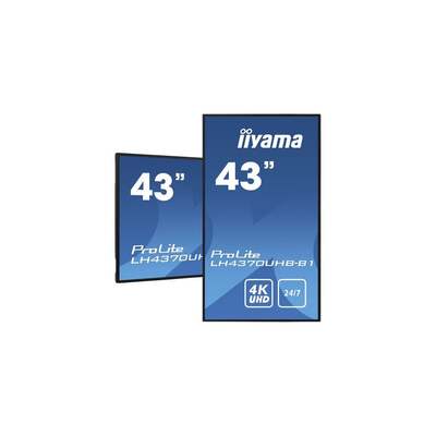 iiyama 43" ProLite LH4370UHB-B1 Display