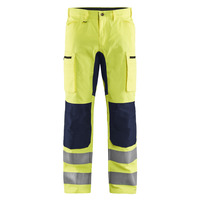 Image of Blaklader 1585 High Vis Stretch Trousers