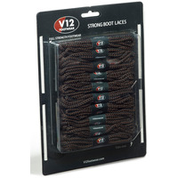 Image of V12 Brown / Black Safety Boot Laces
