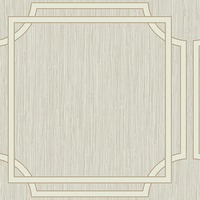 Image of Grasscloth Geometric Vinyl Wallpaper Cream Belgravia 2918