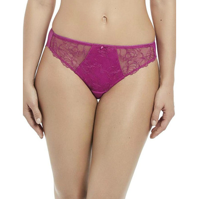  Womens Estelle Brazilian Brief - Purple - Size Small