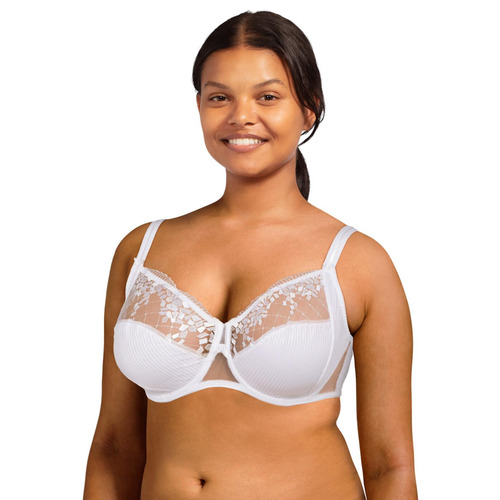Chantelle Pont Neuf Very Covering Underwired Bra - White