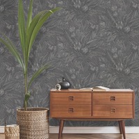 Image of Alchemy Wallpaper Collection Susara Charcoal Holden 65822