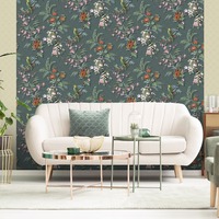 Image of Odyssee Wallpaper Collection Reverie Green Muriva M23604