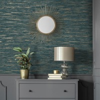 Image of Cascading Gardens Wallpaper Collection Reine Teal Holden 91372