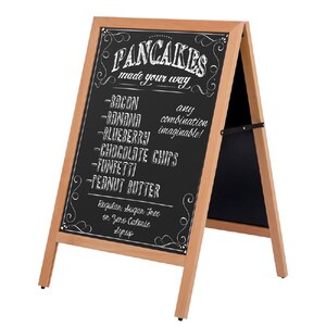 Product Image Economy Outdoor Chalk A-Board