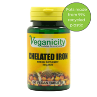 Image of Chelated Iron 24mg Capsules &pipe; Vegan Supplement Store &pipe; FREE Shipping