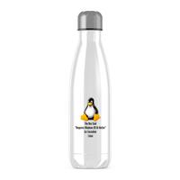 The Box Said Requires Windows 95 So I Installed Linux Water Bottle – White, One