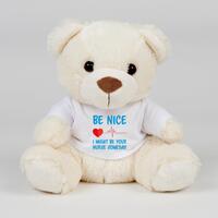 Be Nice Swear Bear – Cream, Medium