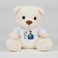 Attitude Stinks Smell My Cock Swear Bear – Cream, Medium