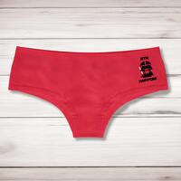 Sith Happens Ladies Shortie – Red, Medium
