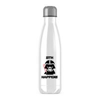 Sith Happens Water Bottle – White, One
