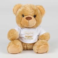 I Love It When She Bends Over Swear Bear – Brown, Medium