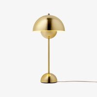 &Tradition Flowerpot Vp3 Table Lamp - Brass Plated Brass/Gold