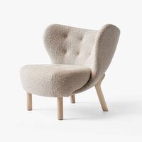 Little petra chair, Little Petra VB1 with Karakorum 003, White oiled oak
