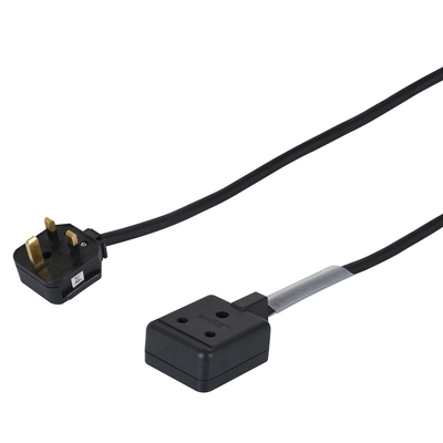 13A Male to 15A Female with Titanex Rubber Cable 0.35m