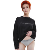 Image of Calvin Klein Embossed Icon Lounge Long Sleeve Sweatshirt