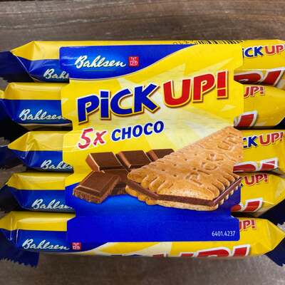 10x Bahlsen Pick Up! Biscuits (2x 5 Packs)