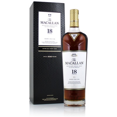 Macallan 18 Year Old Sherry  2022 Edition