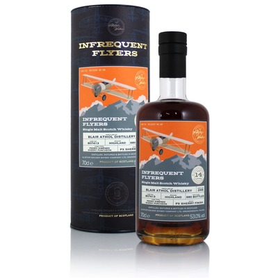 Blair Athol 2008 14 Year Old  Infrequent Flyers Cask #807413
