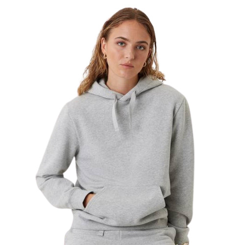 Bjorn Borg Centre Hoodie Top - Light Grey Melange