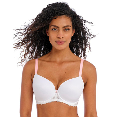 Freya Offbeat Moulded Bra - White