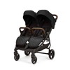 Image of Ickle Bubba Venus Double Stroller (Fabric Colour: Black)