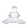 Image of Haakaa Breastfeeding Nipple Shield with Orthodontic Teat (Triangle Base)