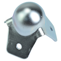 Small Ball Corner Zinc Plated Steel Finish