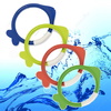 Set of 4 Fish Diving Underwater Rings Hydro Weighted Swimming Pool Toys