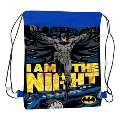 Batman Dark Knight Pull String Sports Swim PE Gym Bag