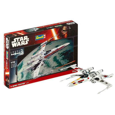 Revell X-Wing Fighter Star Wars Space Ship Model Kit Scale 1:112