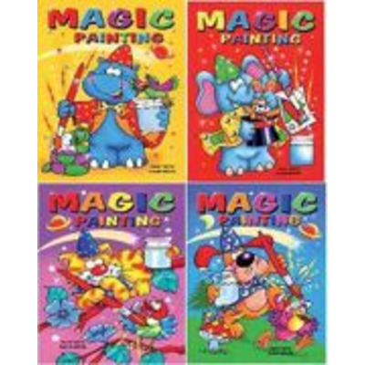 Single A5 Magic Painting Book Activity Paint With Water Colouring 910